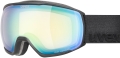 Gogle Uvex Victorious V Black Matt/Vario Green Mirror S1-S3   