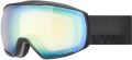 Gogle Uvex Victorious V Black Matt/Vario Green Mirror S1-S3   