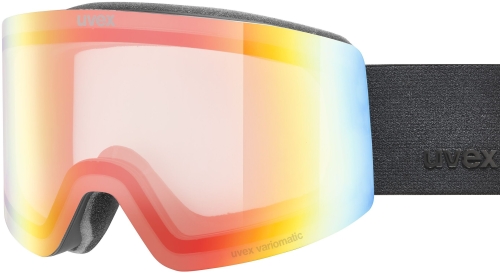 Gogle Uvex Provoqe V Black Matt/Vario Rainbow Mirror S1-S3 