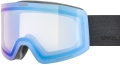 Gogle Uvex Provoqe V Black Matt/Vario Blue Mirror S1-S3 