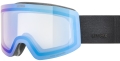 Gogle Uvex Provoqe V Black Matt/Vario Blue Mirror S1-S3 