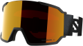 Gogle Salomon S/View 3 ML Black/Mid Red S2