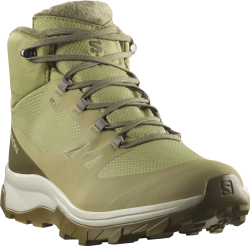 Buty Salomon OUTsnap CSWP Aloe/Stone Gray/Coyote 478540