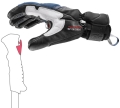 Rękawice Leki Griffin Base 3D Black/Marine 