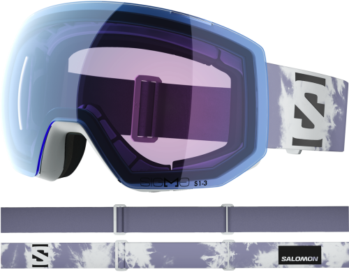 Gogle Salomon Radium PRO Sigma PHOTO Ice Flow/Sky Blue S1-S3