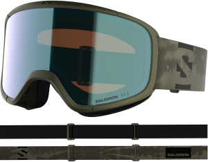 Gogle Salomon Aksium 2.0 PHOTO Olive Night/Blue S1-S3 2026
