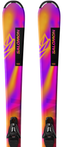 Narty Salomon LUX Junior M (130-150cm) + Wiązania C6 GW 2026