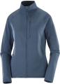 Bluza Salomon Essential Lightwarm FZ W Blue Nights C26476