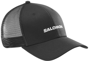Czapka Salomon Logo Trucker Cap Deep Black C26822