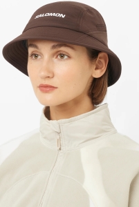 Kapelusz Salomon SHAKEout Bucket Hat Coffee Bean C27680