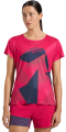 Koszulka Damska La Sportiva Comp T-Shirt W Azalea/Night Sky 
