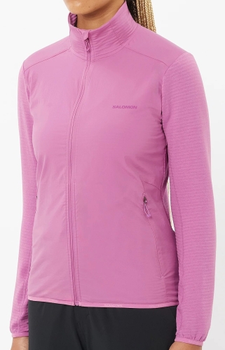 Bluza Salomon Essential Lightwarm Hybrid W Irys Orchid C27565