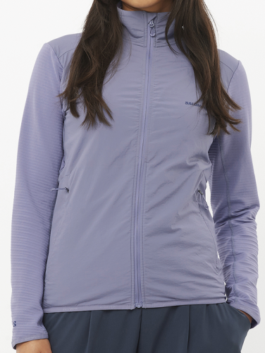 Bluza Salomon Essential Lightwarm Hybrid W Blue Granite