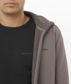 Bluza Salomon Outline Warm Fleece FZ M Iron
