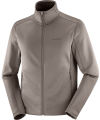 Bluza Salomon Outline Warm Fleece FZ M Iron