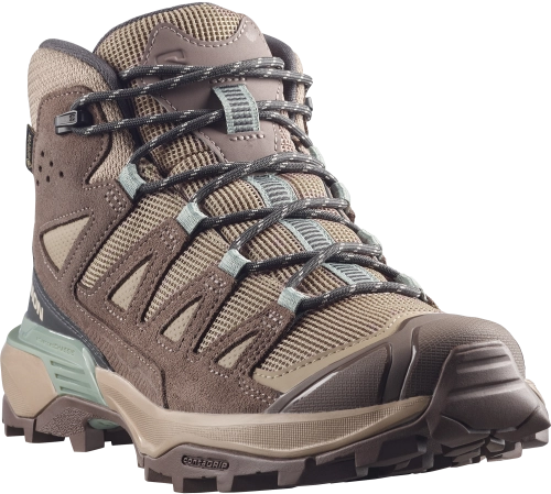 Buty Salomon X Ultra 360 LTR MID GTX W Desert Tan/Iron/Green Milieu 491584