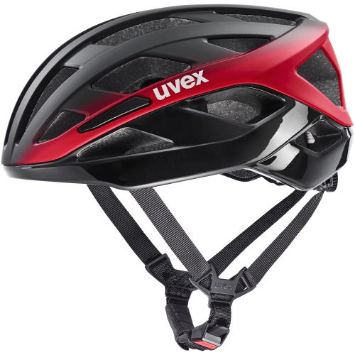 Kask Rowerowy UVEX I-volute Black/Red Matt