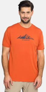 T-shirt Viking Lenta Bamboo Man Light Orange