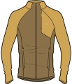 Bluza Viking Birger Man Brown/Yellow