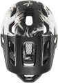 Kask rowerowy UVEX React Junior Fullface Black/White Matt 