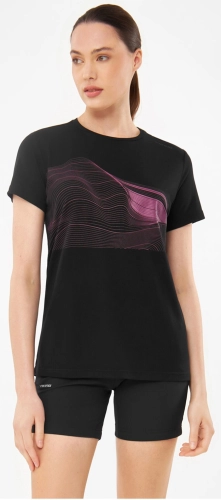 T-shirt Viking Morain Bamboo Lady Black