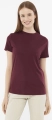 T-shirt Viking Salen Merino Lady Claret