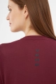 T-shirt Viking Salen Merino Lady Claret