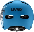 Kask Rowerowy Uvex Kid 4 Style Super Hero Blue Matt