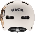 Kask Rowerowy Uvex Kid 4 Style Super Hero Warm Grey  Matt 