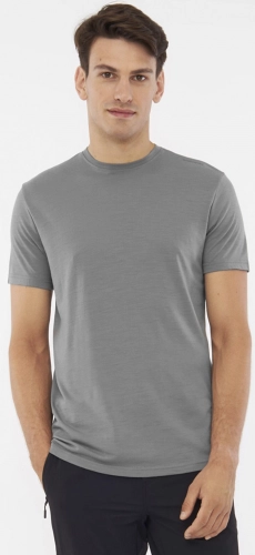 T-shirt Viking Salen Merino Man Gray