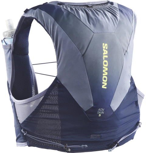 Kamizelka do biegania Salomon ADV Skin 5 Gradient Set Maritime Blue/Grisaille