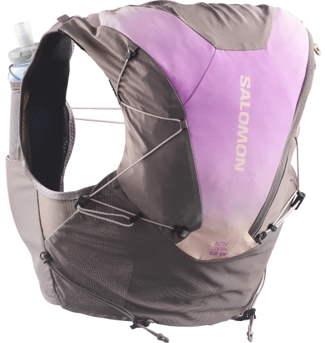 Kamizelka Salomon ADV SKIN 12 W Grad Set with flasks Iron/Shadow Gray