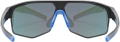 Okulary Uvex Axos set Black Matt/Mirror Blue
