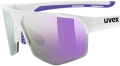 Okulary Uvex Axos set White Matt/Mirror Purple