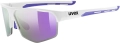 Okulary Uvex Axos set White Matt/Mirror Purple
