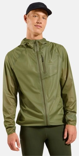 Kurtka Odlo Zeroweight Dual Dry PK Waterproof Green