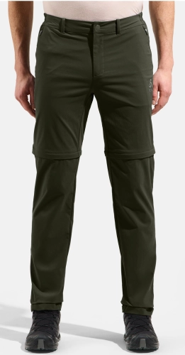 Spodnie Odlo Ascent Light Pants Zip-Off Regular Length Khaki