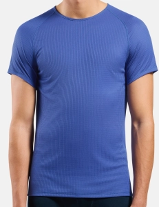 Koszulka męska Odlo BL TOP Crew Neck s/s Active Light Blue