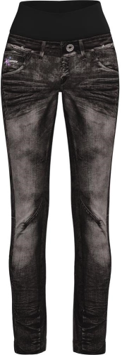 Spodnie Crazy Wonder Magic Print Jeans Black Woman  