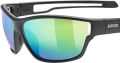Okulary Uvex Sportstyle 806 Black Matt/Mirror Green