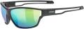 Okulary Uvex Sportstyle 806 Black Matt/Mirror Green