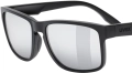 Okulary Uvex Poise Black Matt/Mirror Silver 
