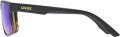 Okulary Uvex Poise Black-Demi Matt/Mirror Green