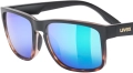 Okulary Uvex Poise Black-Demi Matt/Mirror Green