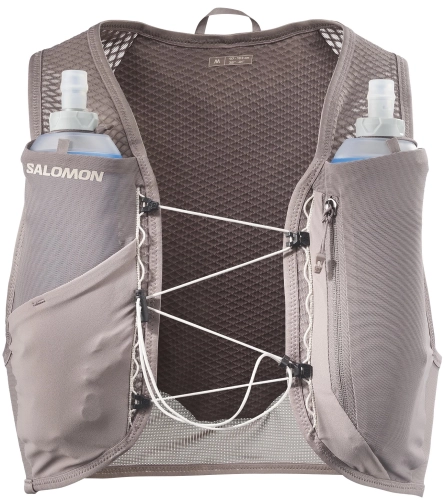 Kamizelka do biegania Salomon Gravel Skin 4 Set Iron/Silver Cloud C28548