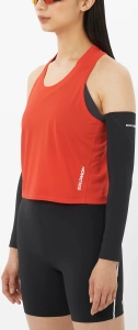 Koszulka Salomon Sense Aero Short Tank W Fiery Red C28268