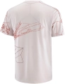 Koszulka Salomon S/LAB Speed Tee M Lilac Ash/Fiery Red C28315