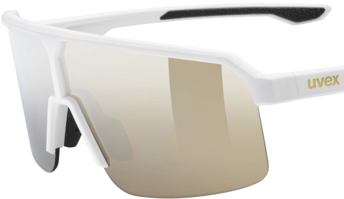 Okulary Uvex Ramp White Matt/Mirror Gold 