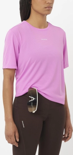 Koszulka Salomon SHAKEout Core SS TEE W Cyclamen C26585