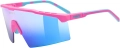Okulary Uvex Flowline Pink Matt/Mirror Blue